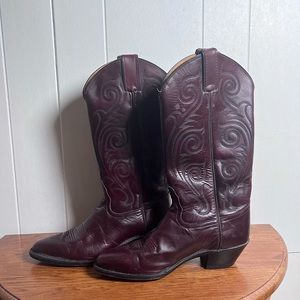 Tony Lama vintage cowboy boots